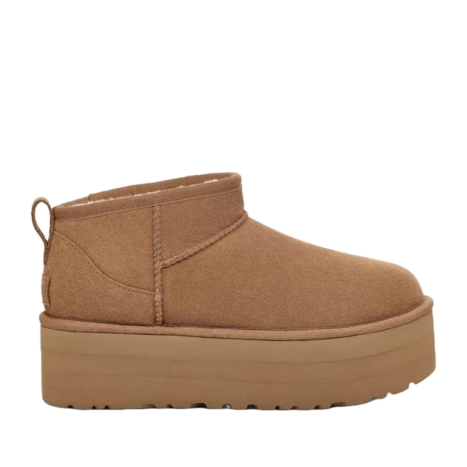 UGG 厚底 ウルトラミニ プラットフォーム ブーツ スエード Chestnut Brand New 100% Authentic UGG Classic Ultra Mini Platform Chestnut